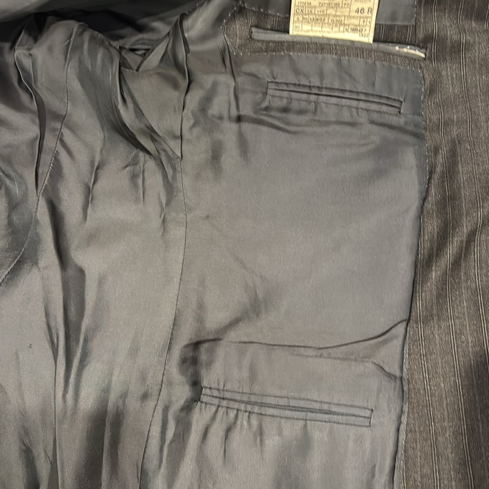 Gucci Charcoal Pinstripe Blazer - Picture 7 of 9